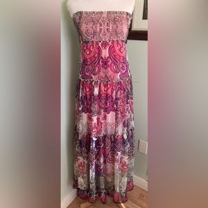 NEW Arden B Boho Maxi Dress S